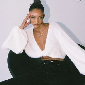 Cropped sweater NWT